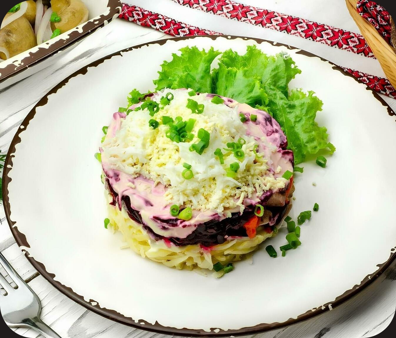 Салат Сельдь под шубой Салат Сельдь под шубой