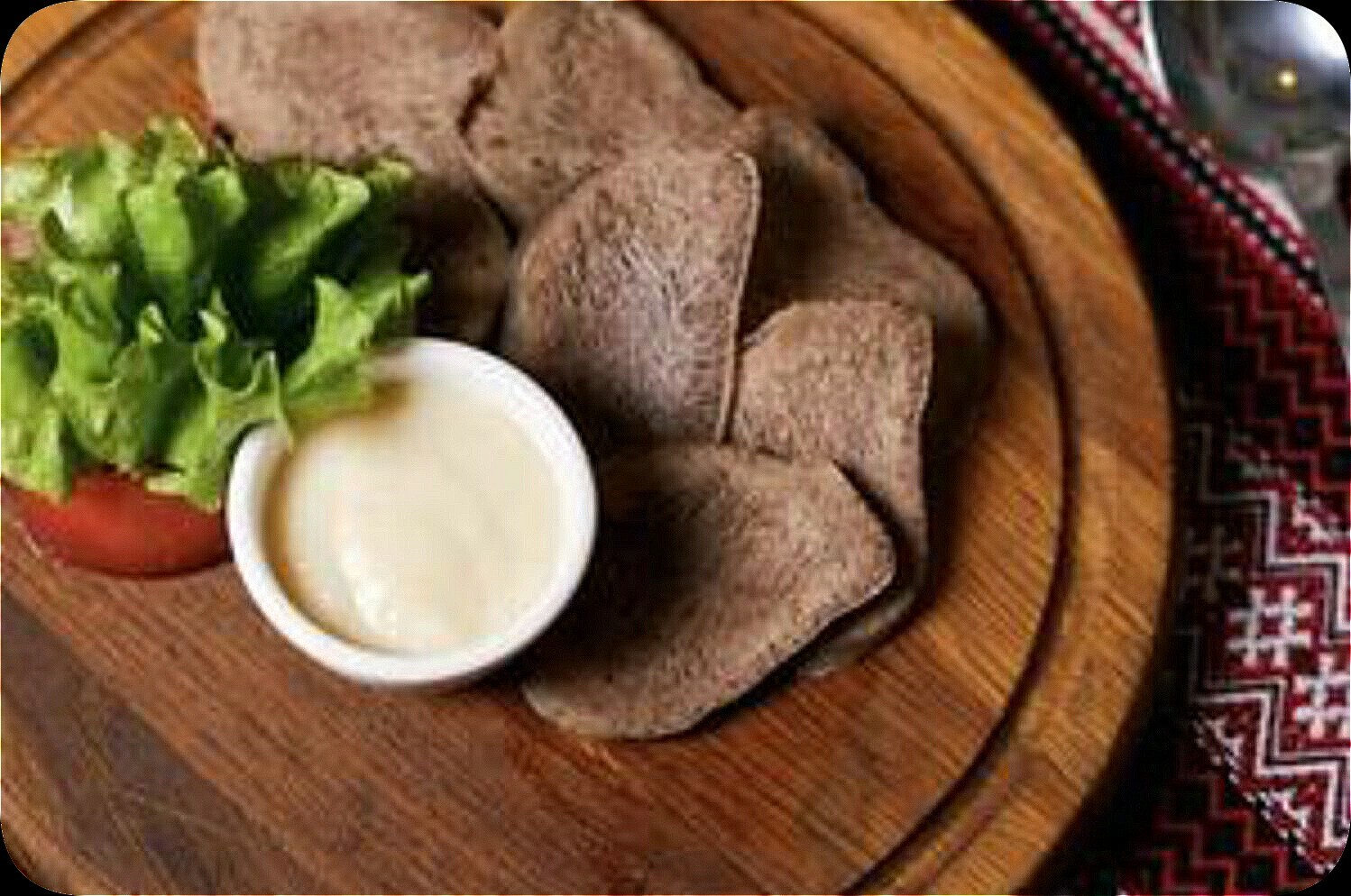 Язык с хреном Язык с хреном