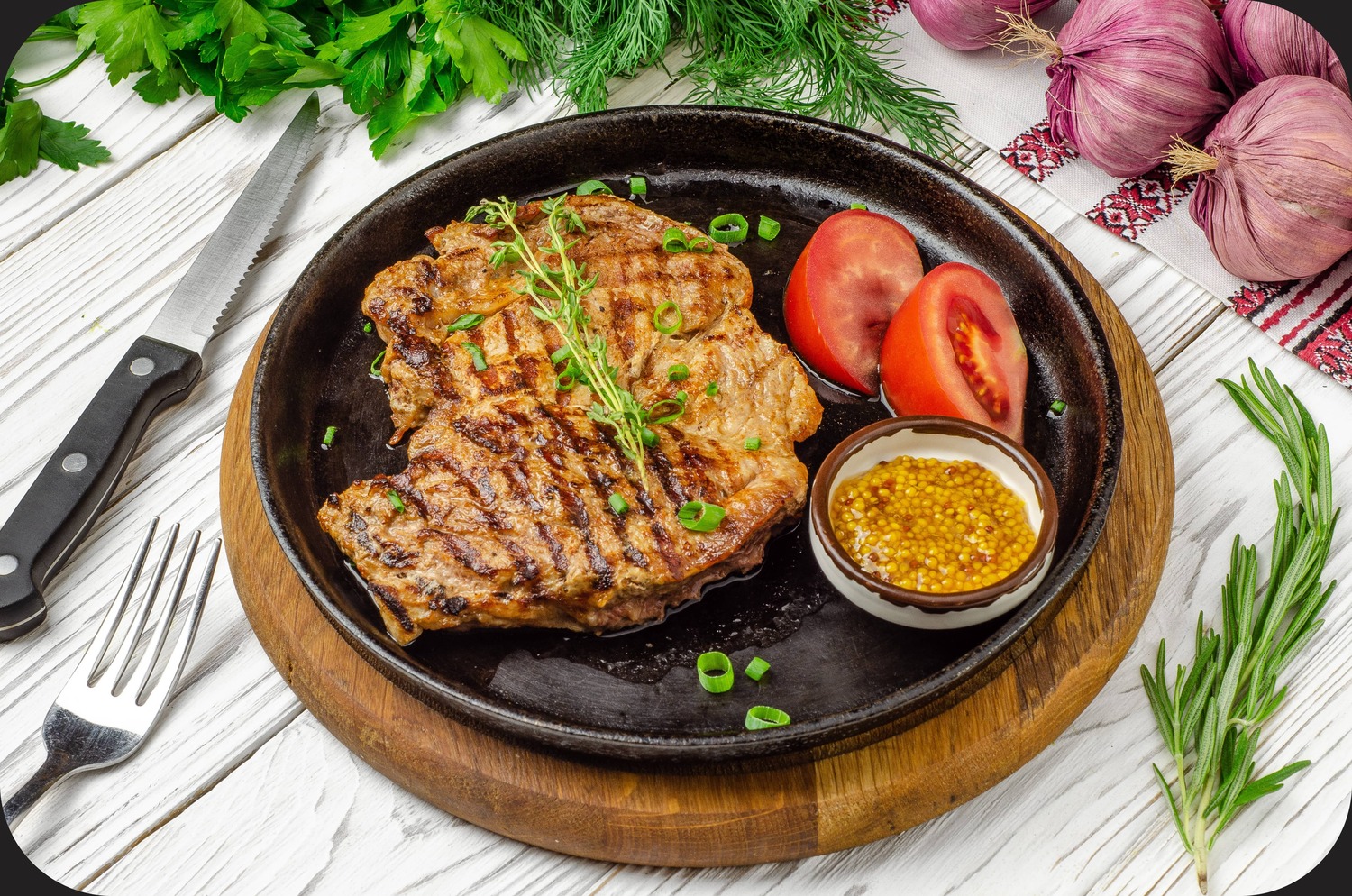 Стейк из свинины Стейк из свинины