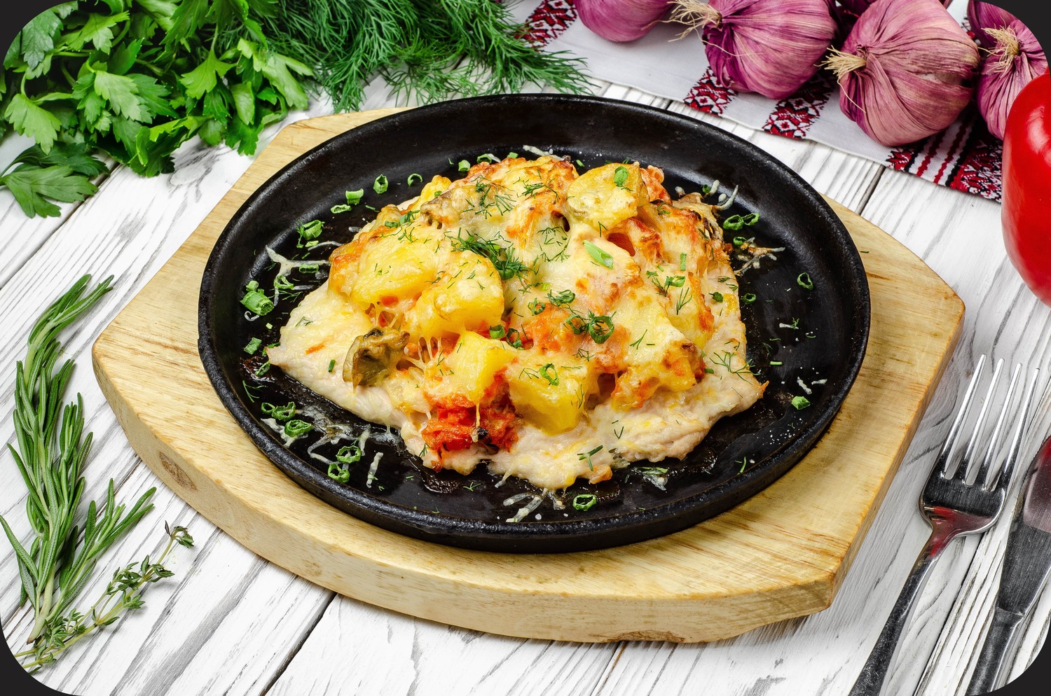 Курочка по-селянски Курочка по-селянски