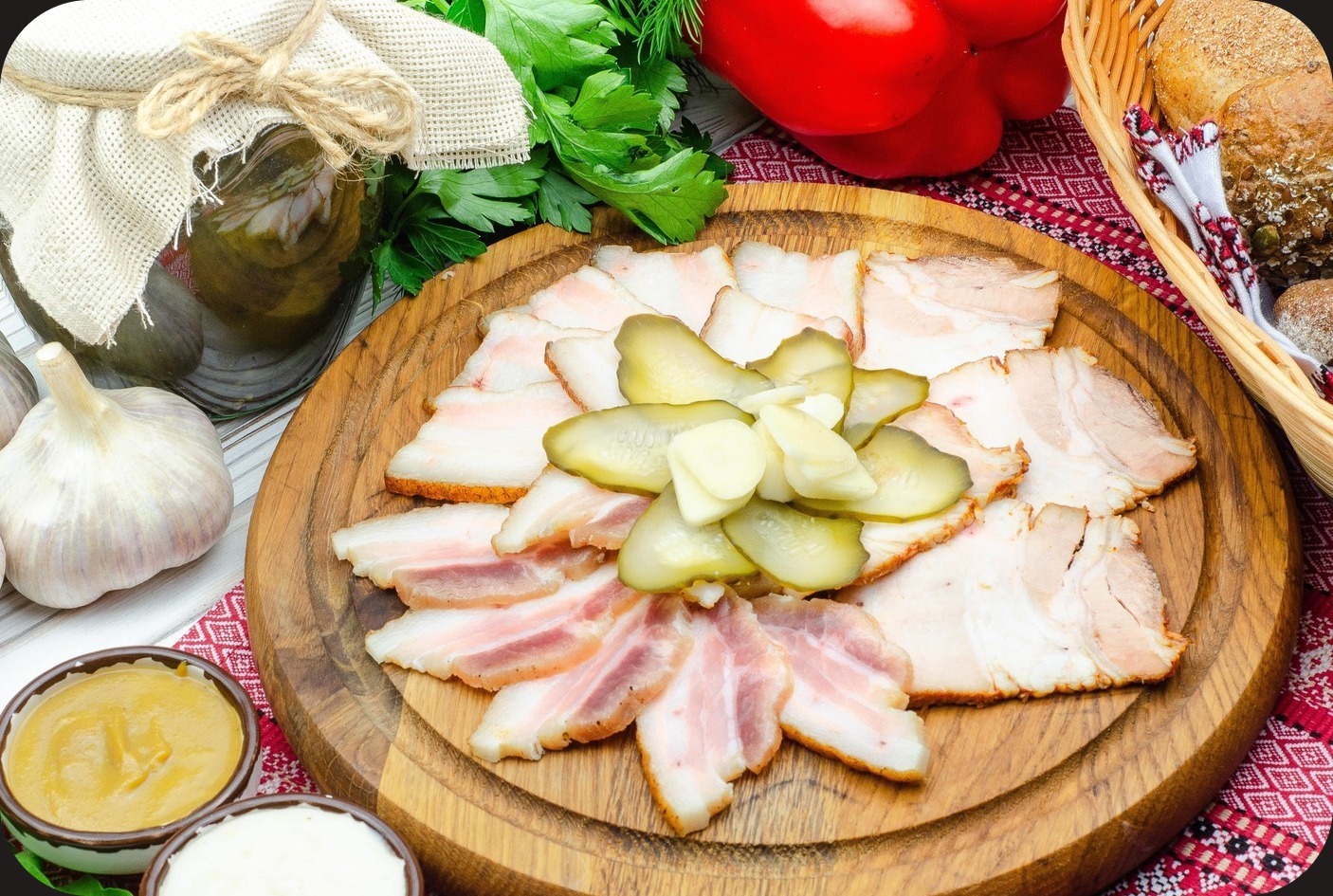 Ассорти из сала Ассорти из сала