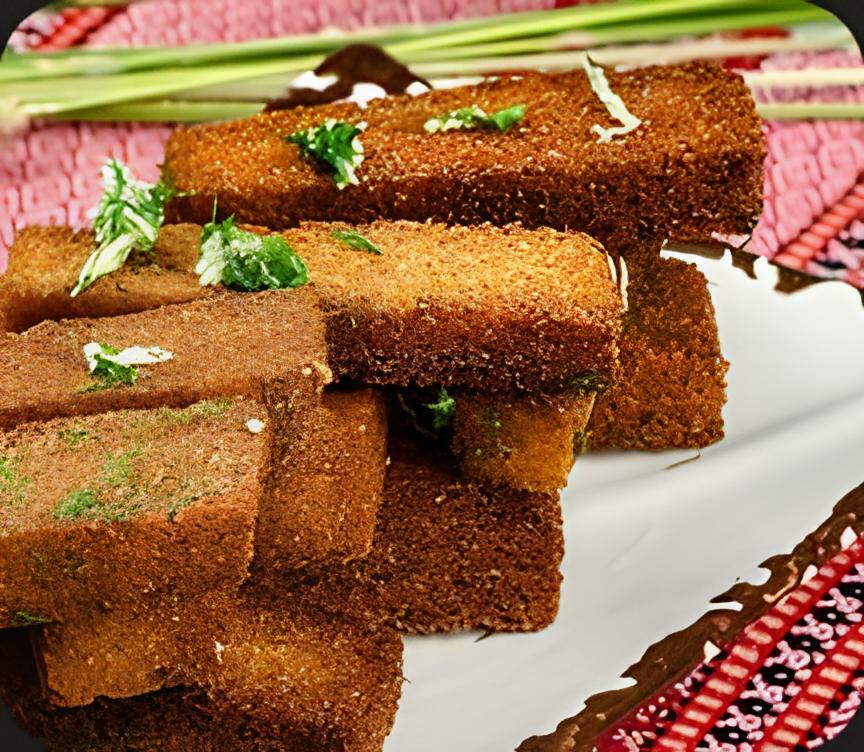 Гренки с чесноком Гренки с чесноком