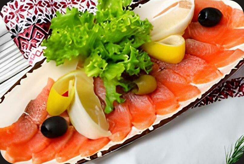 Лосось слабосоленый Лосось слабосоленый