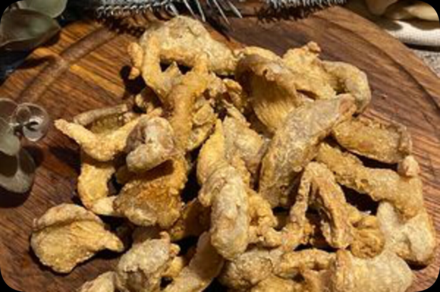 Грибы вешенки во фритюре Грибы вешенки во фритюре